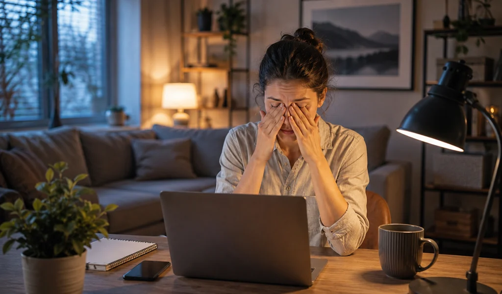 Digital Eye Strain Modern Homes
